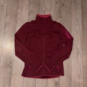 Arc'teryx Women's Burgundy Covert Cardigan